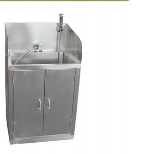 Évier vétérinaire en acier inoxydable Shandong 62x50x80-120mm, simple ou double vasque, à commande par capteur, pour salle d'opération - Product Image 4