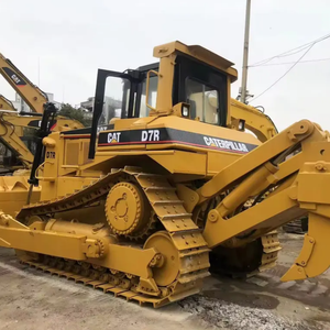 Bulldozer CAT D7R d'occasion, engin de construction, moteur, boîte de vitesses, composant essentiel avec roulement et pompe Cummins - Product Image 3