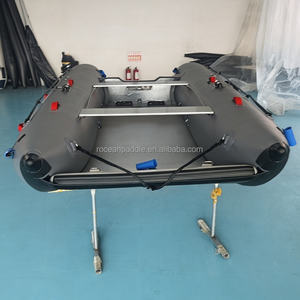 Catamaran gonflable à <span class=keywords><strong>prix</strong></span> direct usine, 330-430 cm, avec plancher pneumatique, pliable, mini bateau pour la pêche et la plongée - Product Image 5