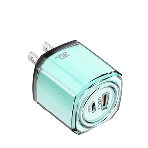 Chargeur mural USB PD Type C transparent 12W, chargeur rapide pour téléphone portable - Product Image 3
