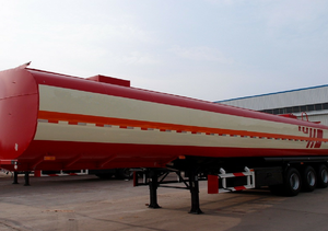 Semi-remorque citerne à huile en acier 2-3-4 essieux 45000 L pour le transport d'essence/diesel - Product Image 5