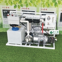 Dessalinisateur d'eau de mer portable de petite taille 5T/jour avec moteur PLC et moteur thermique - Garantie 1 an