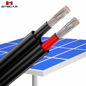 Slim twin core 4mm2 pv <span class=keywords><strong>fil</strong></span> ultra-mince panneaux solaires sur le toit câble cc Australie emballage standard 2x4mm2 TUV certifié - Product Image 4