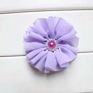 7 * أربطة رأس وفساتين من قماش الأزهار الشيفون للفتيات ، أربطة رأس راقصة الباليه الفساتين الأنيقة ، أكسسوارات عصابة رأس بالزهور - Product Image 6