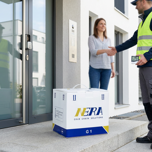 Enfriador Portátil Compatible con la Serie G de NERA, Cadena de Frío para Paquetes 2-8 ° C Stable, Perfecto para el Cuidado de la Salud en el Hogar y el Cuidado Crónico en EE. UU. - Product Image 1