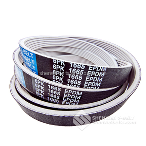 Correa trapezoidal de caucho 6PK 7PK3150, correas poli-V OEM para motor de coche - Marca SHENWEI - Product Image 5