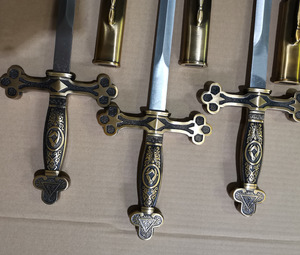 Espadas masónicas <span class=keywords><strong>de</strong></span> <span class=keywords><strong>reino</strong></span> antiguo del cielo, espada <span class=keywords><strong>de</strong></span> Ceremonia <span class=keywords><strong>de</strong></span> freemasón - Product Image 5