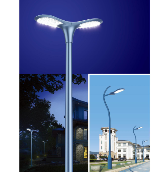 High Quality City Street Park 520w 650w Die-Cast Aluminum Smart Outdoor Led Garden Lights