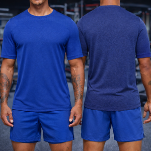 T-shirt de compression personnalisé avec logo OEM pour hommes, t-shirts de sport respirants, à séchage rapide, t-shirts de sport, t-shirts de gym - Product Image 3