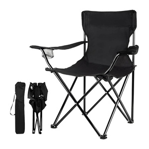 캠프 의자 공장 도매 현대 디자인 베스트 셀러 폴리 에스테르 야외 접이식 캠프 의자 - Product Image 1