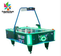 Permainan Meja Air Hockey Koin Asli Warna-warni Seru dan Laris Manis, Permainan Arcade, Permainan Dalam Ruangan, Pusat Permainan Arcade