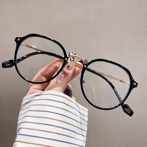 Montures de lunettes anti-lumière bleue en forme de cœur pour femmes Qianai, monture complète, verres en acétate Q5 8950, origine Taizhou - Product Image 4