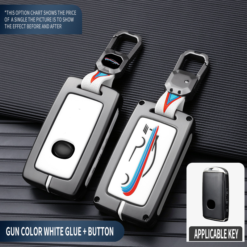 PISTOLA COLOR BLANCO PEGAMENTO + BOTÓN