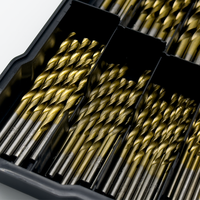 99 pièces c 1-10mm métrique HSS forets pour métal bois et plastique