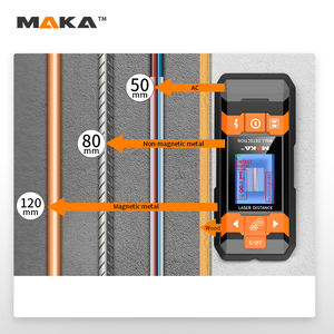 El duvar dedektörü Metal ahşap bulucu tarayıcı duvar Metal dedektörü saplama bulucu lazer mesafe ölçer - Product Image 3