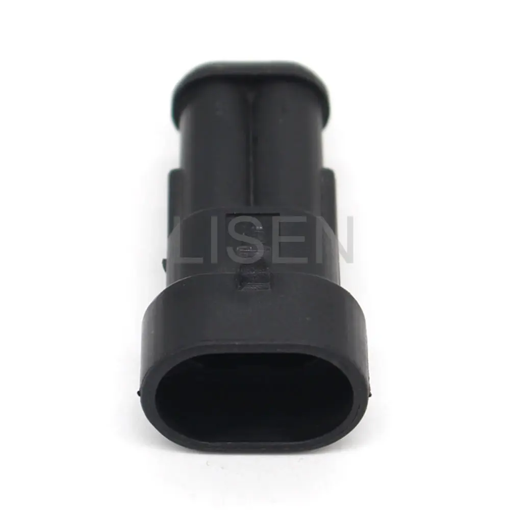 TE Connectivity 2 Pin Male Tyco Electronic AMP Superseal 1.5mm Series Connector 282104-1
