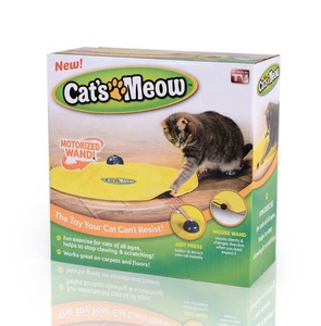 Yap&MeowPet Baguette motorisée dissimulée, jouet électronique interactif à mouvement mystérieux, jaune, 20,5x20,5x9cm, en plastique - Product Image 2