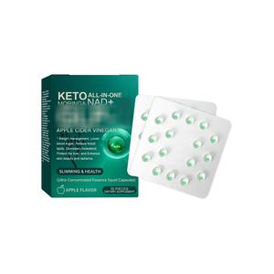 Capsule KETO Burst Pearls al Gusto Mela OEM all'Ingrosso - Integratore per Aumentare l'Energia, Bruciare i Grassi, Perdita di Peso, Pillole Dietetiche a Basso Contenuto di Carboidrati - Product Image 1
