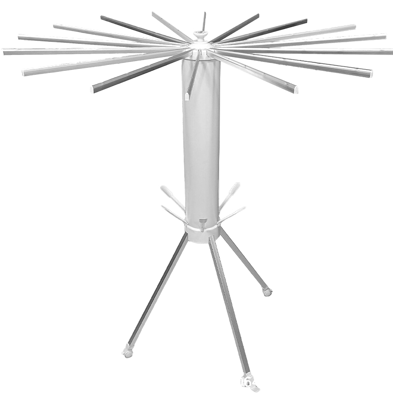 Blanc-Aluminium-4 pieds[avec étagère à chaussures]
