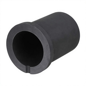 <span class=keywords><strong>Creuset</strong></span> de fusion en graphite haute pureté 15oz pour l'or et l'argent avec couvercle - Product Image 2