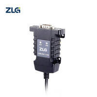 ZLG USBCAN-I-mini Adaptor USB ke CAN Saluran Tunggal dengan Isolasi 2500V untuk Industri Otomotif Windows Linux