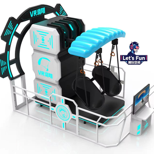 เครื่องอาร์เคดจำลองสองผู้เล่น <span class=keywords><strong>VR</strong></span> paraglider 9D อุปกรณ์อลูมิเนียมยอดนิยมรุ่นใหม่ห้างสรรพสินค้ารับเลี้ยงเด็ก - Product Image 1