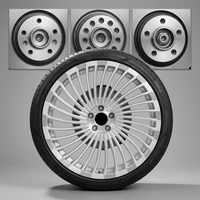 Rines de Aleación Forjada de 18, 19, 20 y 21 Pulgadas, 5x112, 5x120, 5x130, Color Plata, para Porsche Cayenne, Panamera, BMW, Mercedes Benz, Audi, Sedán y SUV