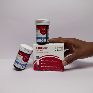 แผ่นตรวจวัดระดับน้ำตาลในเลือด <span class=keywords><strong>Safe</strong></span> AQ Smart - Product Image 6