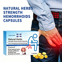 Capsules de soulagement des hémorroïdes à base de plantes en gros pour le dropshipping – Complément de santé à base de plantes pour le confort et le bien-être
