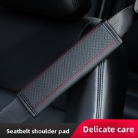Housse de protection pour ceinture de sécurité de voiture en polyester à motif cellulaire gaufré, commerce transfrontalier