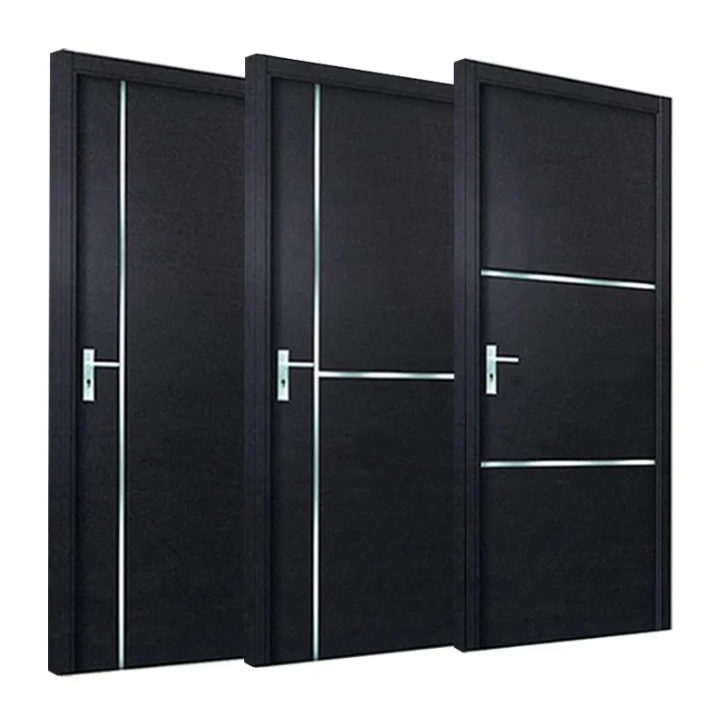Italian minimalist doors indoor furniture designs interior for home black bedroom doors