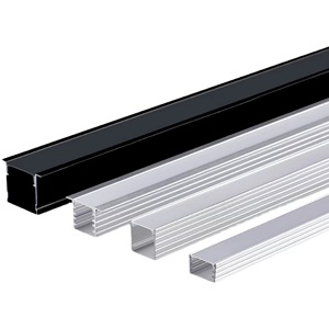 Perfil de Aluminio Extruido de Bajo MOQ, Perfil de Aluminio LED de 24*7 mm, Riel de Aluminio para LED, Difusor de Canal LED de 2 m - Product Image 2