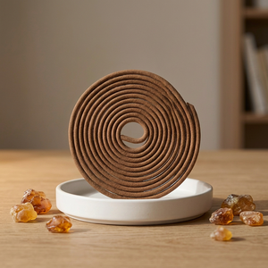 Incienso en Espiral con Aroma a Ámbar, Papel Aromático 100% Natural, de Larga Duración, para Uso en Verano, Otoño y Todas las Estaciones - Product Image 1