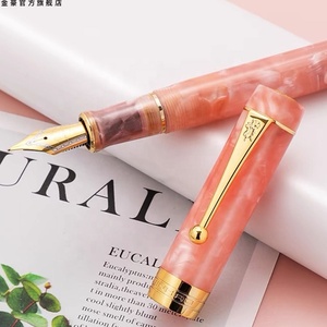 Jinhao Century 100 Iridium Nib <span class=keywords><strong>Sakura</strong></span> Pink Acrílico Fine Point Caligrafía escritura Pluma estilográfica con tapa de rosca - Product Image 2