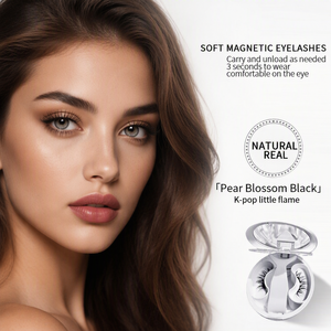 <span class=keywords><strong>Cils</strong></span> magnétiques réutilisables faciles à poser pour débutantes, pour un look quotidien, de bureau ou de soirée, fournisseur en gros - Product Image 2