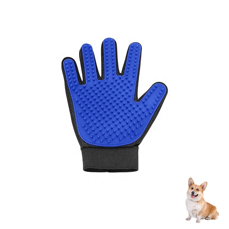 Custom Pet Grooming Brush Glove, Cat Fur, Dog Hair Remover, High Quality