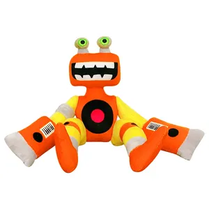 Großhandel Neuankömmling 28cm weich ausgestopfte Plüsch Wubbox meine singenden Monster Figuren Spielzeug