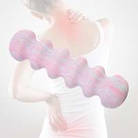 Rouleau en mousse EVA pour yoga, pilates, gym, massage, haute densité, écologique, logo personnalisé, OEM, vente en gros, récupération musculaire, massage des tissus profonds