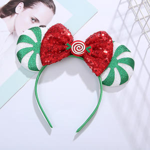 ربطة شعر بلاستيكية بتصميم جديد من الترتر الملون بتخفيضات كبيرة ربطة رأس أنيقة للأطفال - Product Image 6