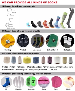 उच्च गुणवत्ता वाले बांस के मोजे मैन चालक दल कढ़ाई कस्टम लुभावनी थोक सस्ते मोजे - Product Image 6
