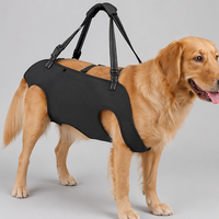 Harnais d'assistance pour chiens handicapés, réglable, conception poitrine-dos, en tissu Oxford, aide à la montée d'escaliers pour chiens âgés et blessés