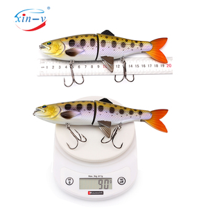 Vente en gros, grand appât flottant, multi-articulations, Koder, yeux 3D vifs, Swimbait, Swimbait, gros <span class=keywords><strong>poisson</strong></span>, leurre de pêche - Product Image 5