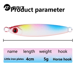 Esca Artificiale di Alta Qualità con Mini Gancio Singolo, 4cm/5g, per Pesca in Mare e Acqua Dolce, Simulazione Bocca di <span class=keywords><strong>Pesce</strong></span> - Product Image 4