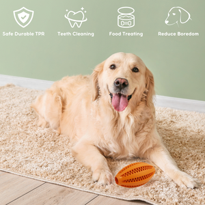 高速配信TPR犬の噛むおもちゃソフトで歯のクリーニングに効果的小さな犬と大きな犬のための面白いペットのおもちゃ - Product Image 5