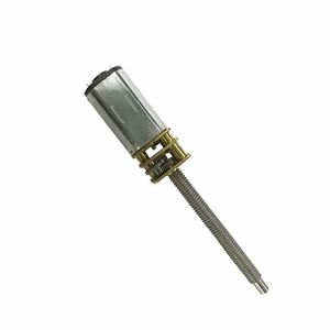 Motorreductor de CC en miniatura N30 con husillo de bolas M4 para movimiento lineal en trenes de aterrizaje de drones - Product Image 1