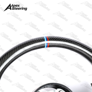Volante de Fibra de Carbono en Stock en EE. UU. para <span class=keywords><strong>BMW</strong></span> F10 F11 M5 M6 <span class=keywords><strong>M7</strong></span> M8 F06 F13 F02 F03 F07 F18 F90 F01 F12 F07 F91 F92 F93 Serie 5~7 - Product Image 4