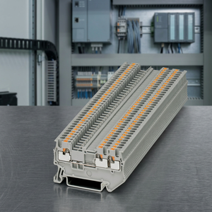 Borniers de raccordement sur rail DIN Phoenix PT 1,5/S-TWIN à passage direct - Product Image 2