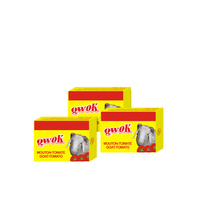 Cube de bouillon de viande de chèvre séchée 10g, assaisonnement de mouton mélangé, cube de soupe HALAL naturel, vente en gros
