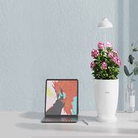 Pots de fleurs intelligents modernes et écologiques Système de plantation domestique contrôlé par Wi-Fi et Bluetooth Pots et jardinières intelligents pour la culture du sol