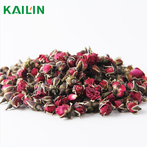 Thé de fleurs de rose naturelles biologiques déshydratées, 100% pur, en bourgeons entiers, en vrac, pour la santé, en sachet - Product Image 4